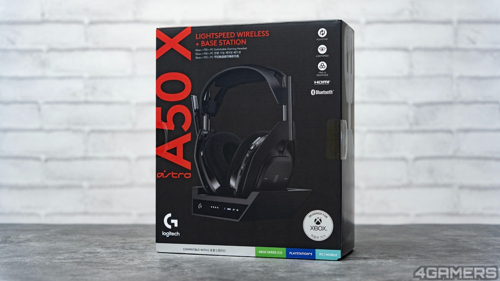 罗技ASTRO A50X电竞耳机评测：串起的不只听觉，还有视觉