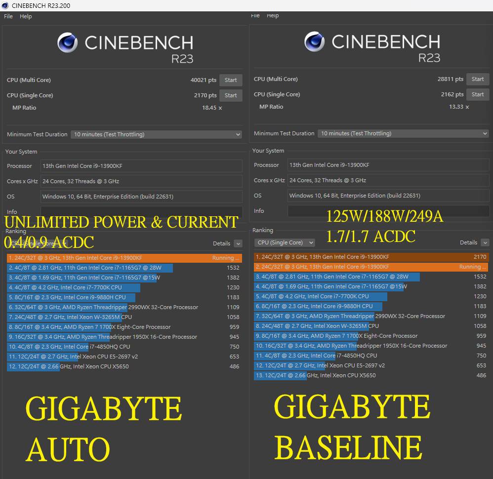 尬广跟上，技嘉也支持INTEL BASELINE模式了