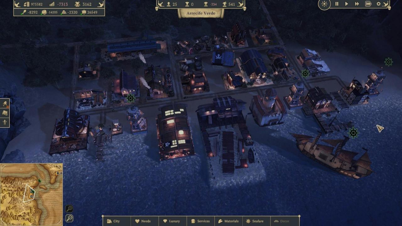 Steam海战策略模拟海盗共和国 建海港打造海盗据点 组织舰队在加勒比海劫掠