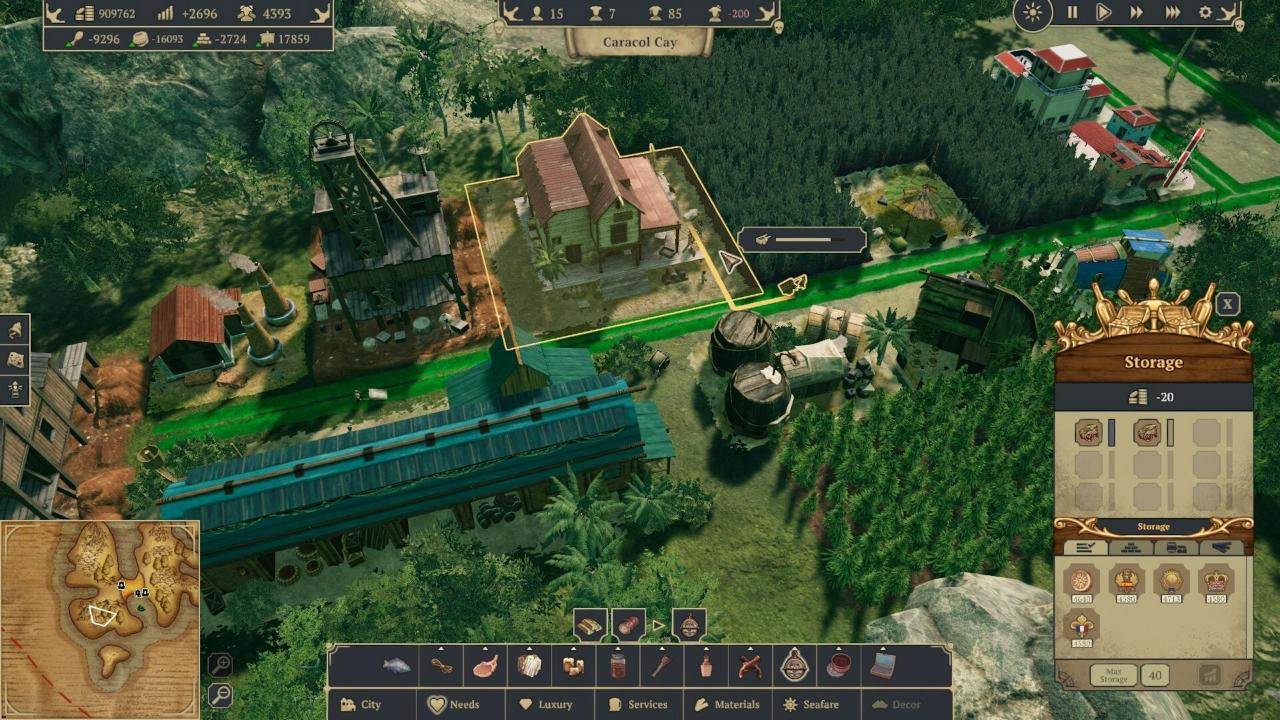 Steam海战策略模拟海盗共和国 建海港打造海盗据点 组织舰队在加勒比海劫掠
