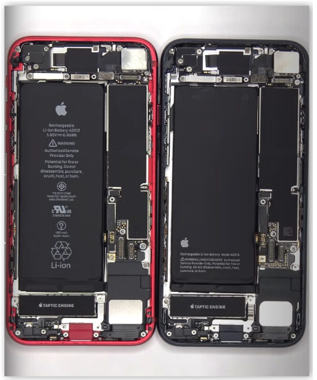 拆解iPhone SE 3：与iPhone SE 2 几乎没有差别，但电池更大