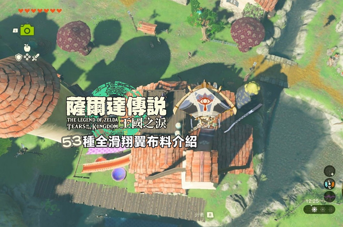 塞尔达传说王国之泪53种滑翔伞布料