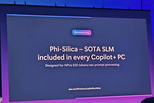 微软 Copilot+PC 搭载小型 AI 模型 Phi Silica 拥有 33 亿参数