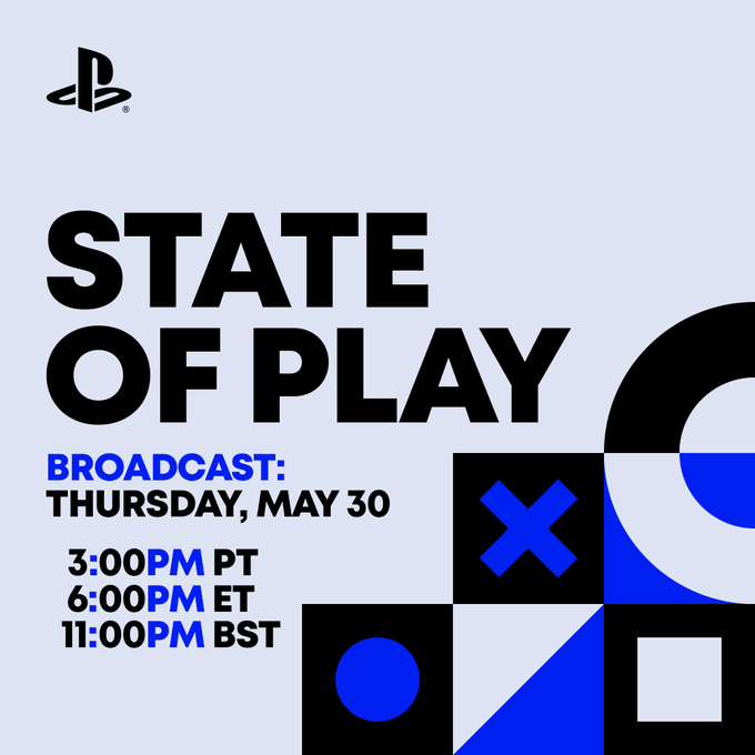14款PS5、PS VR2新作信息将在5月31日早6点的State of Play活动上公开
