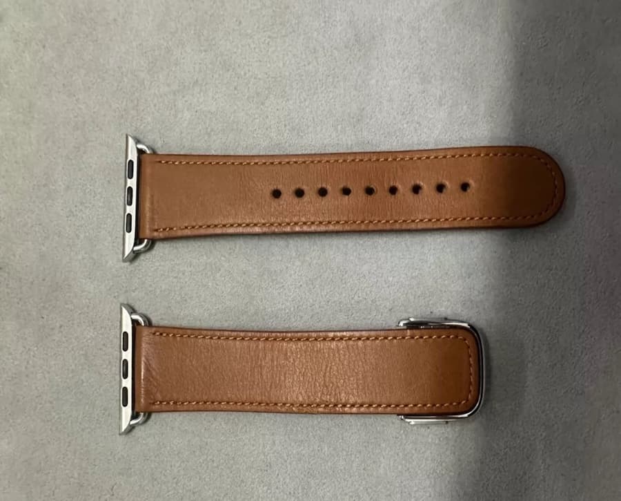 苹果未发表Apple Watch金属扣环表带原型图曝光 6