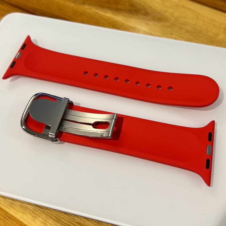 苹果未发表Apple Watch金属扣环表带原型图曝光 4