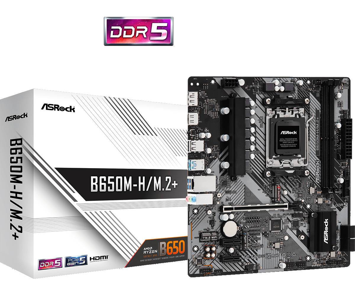 把华擎 B650M-H/M.2+ 魔改成 B650M-HDV/M.2，解锁 PBO2 超频功能？