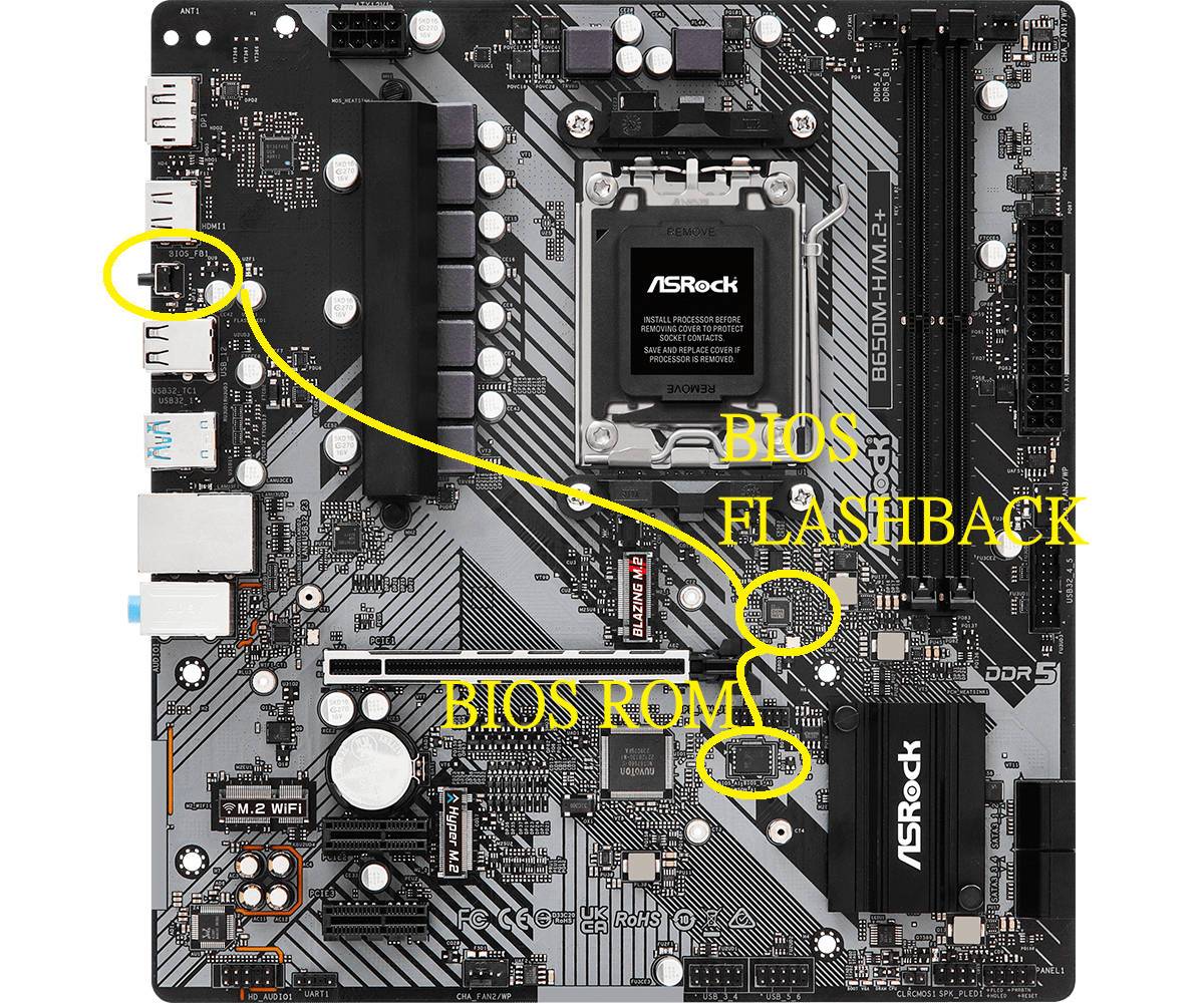 把华擎 B650M-H/M.2+ 魔改成 B650M-HDV/M.2，解锁 PBO2 超频功能？