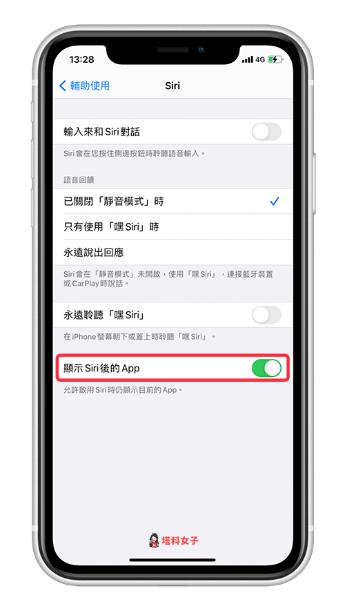 Siri 全屏幕画面/多工处理模式如何开启或关闭？教你这方法