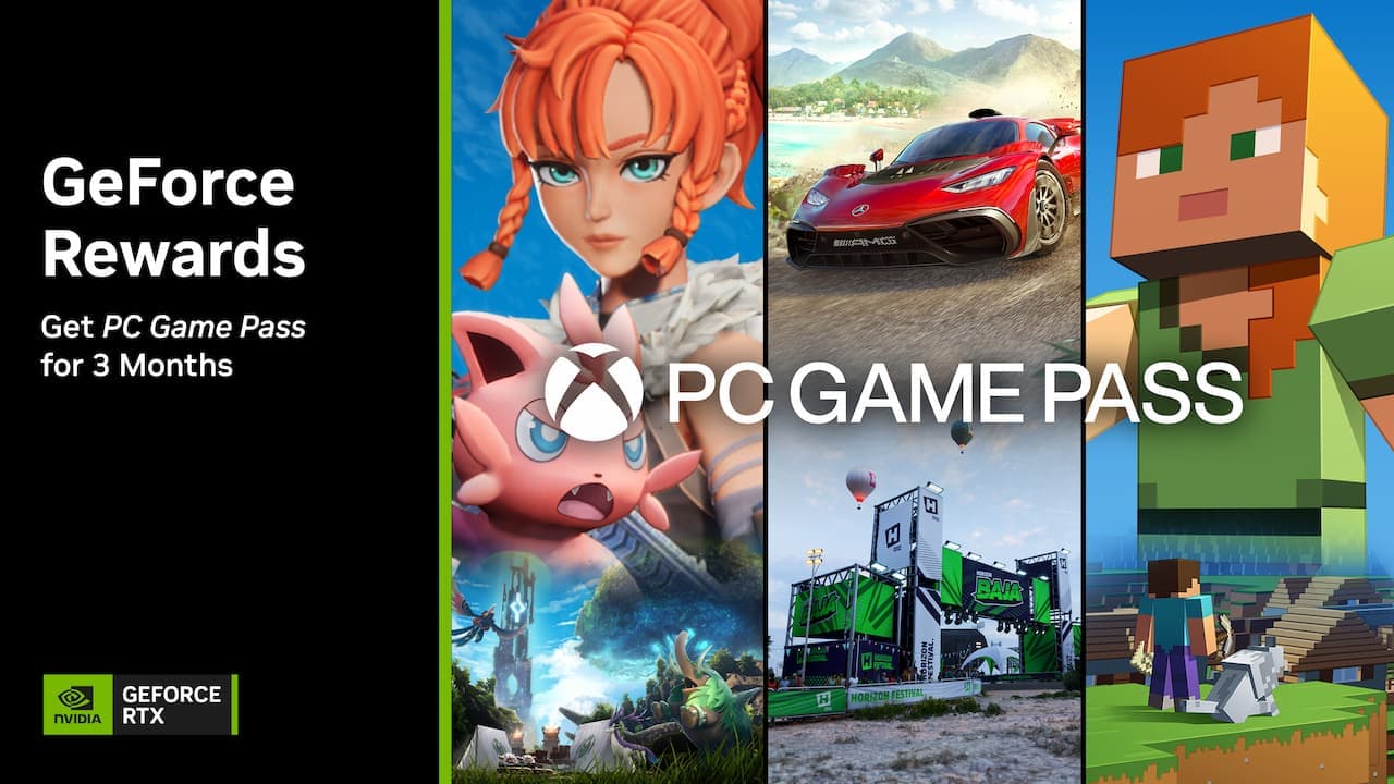 NVIDIA免费送PC Game Pass 3个月体验，领取方法和资格看这篇