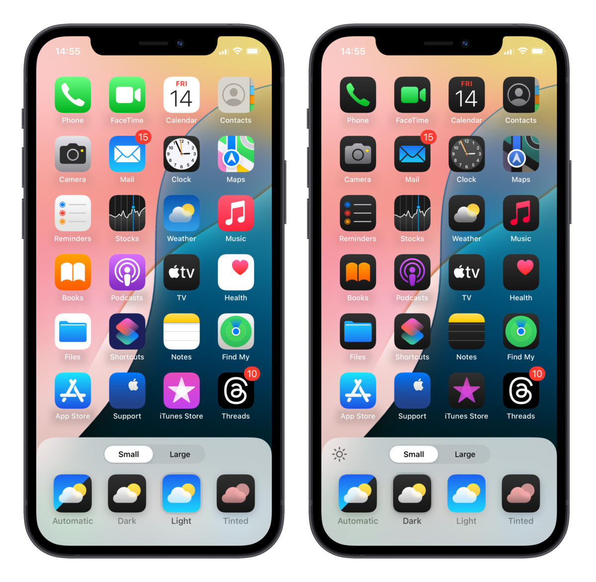 iPhone iOS iOS 18 iOS 18新功能 主画面 全新主画面编排