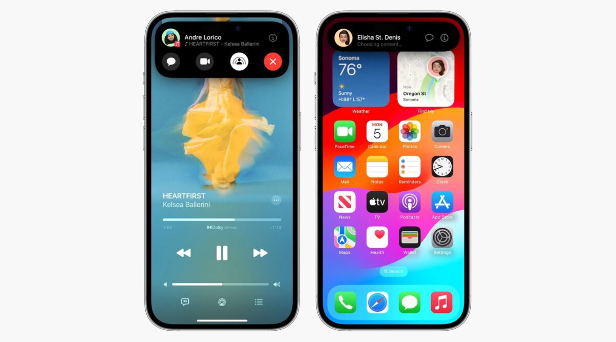 iOS iOS 17 AirDrop NameDrop iPhone SharePlay 新功能