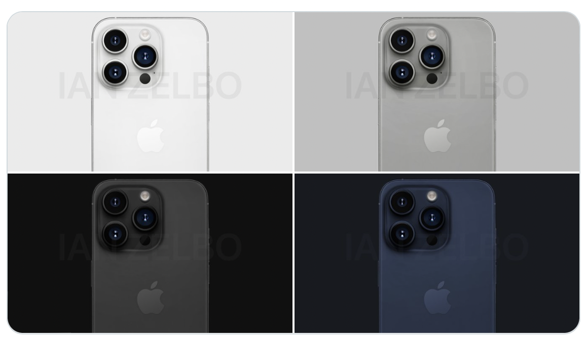 iPhone 15 Pro 新色四色