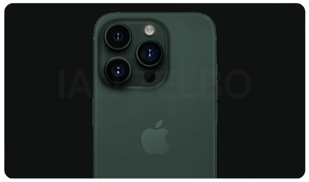 iPhone 15 Pro新色 绿色