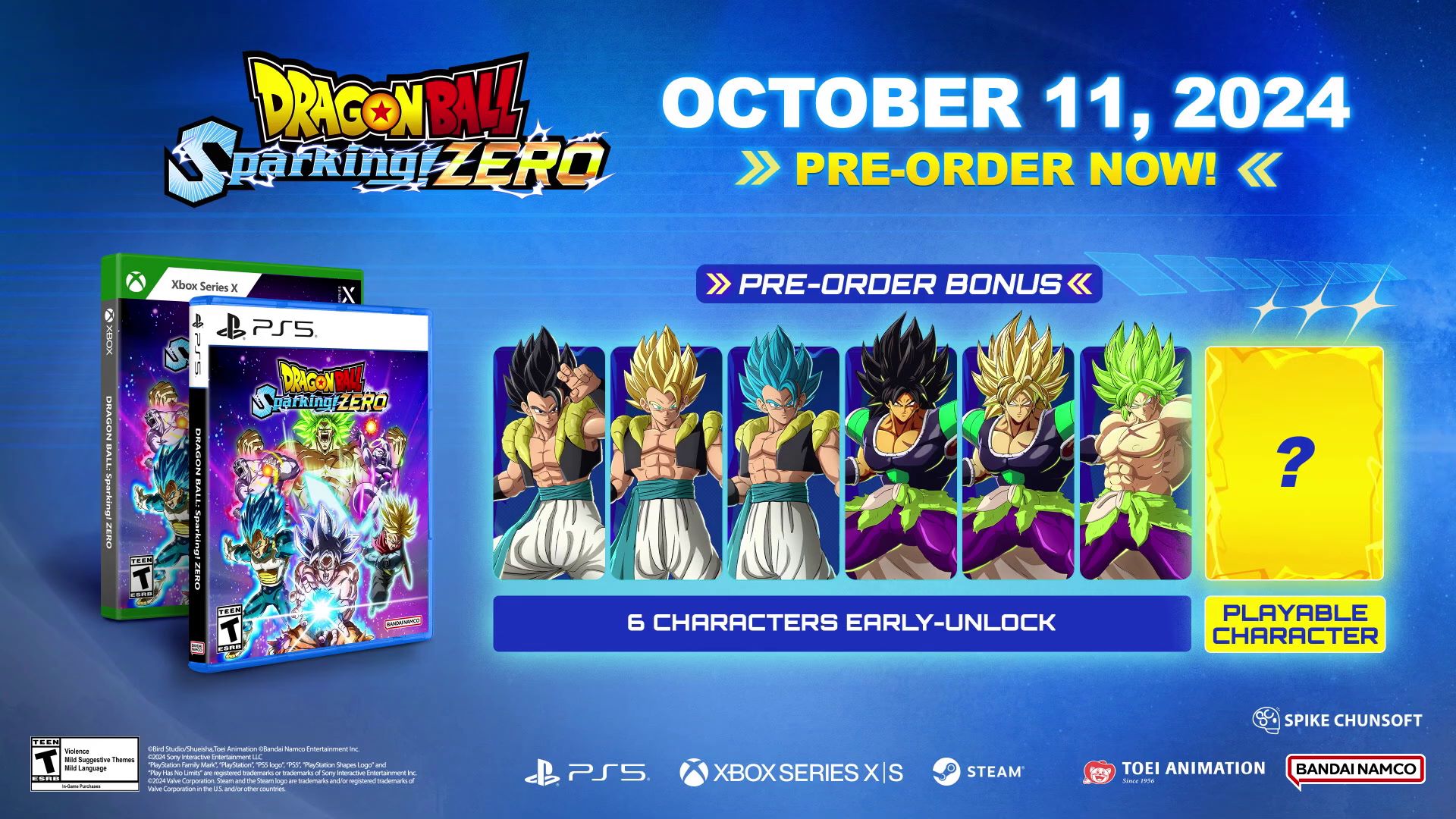 《Dragon Ball: Sparking! Zero》全新预告发布，正式发售日期揭晓！