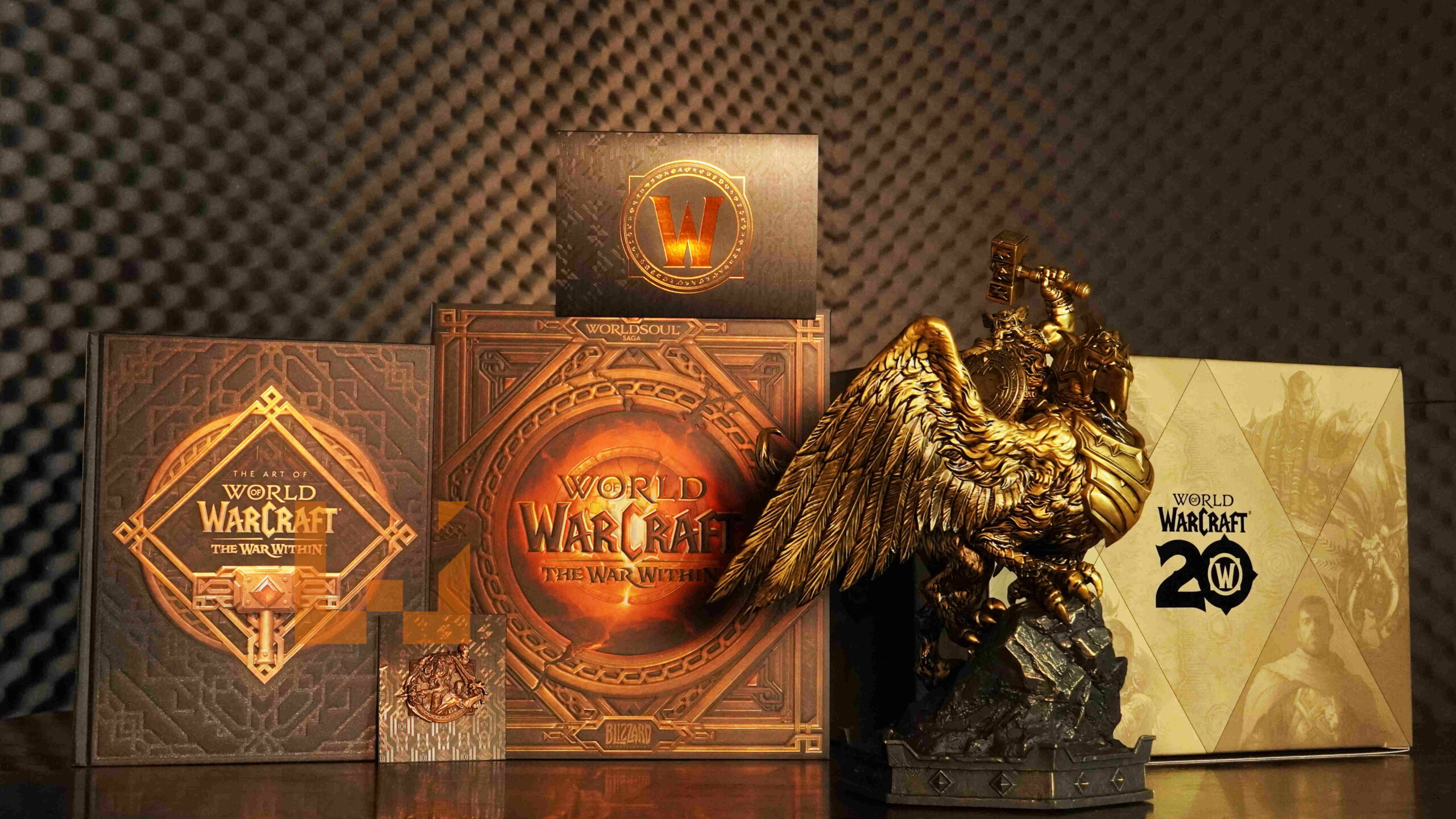 《魔兽世界：地心之战》限定典藏版开箱：威风凛凛的狮鹫骑士超级帅！