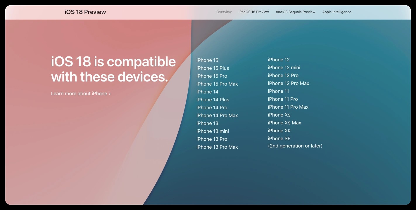 iOS18新功能特色懒人包与最新历史版本占比 - 安软网