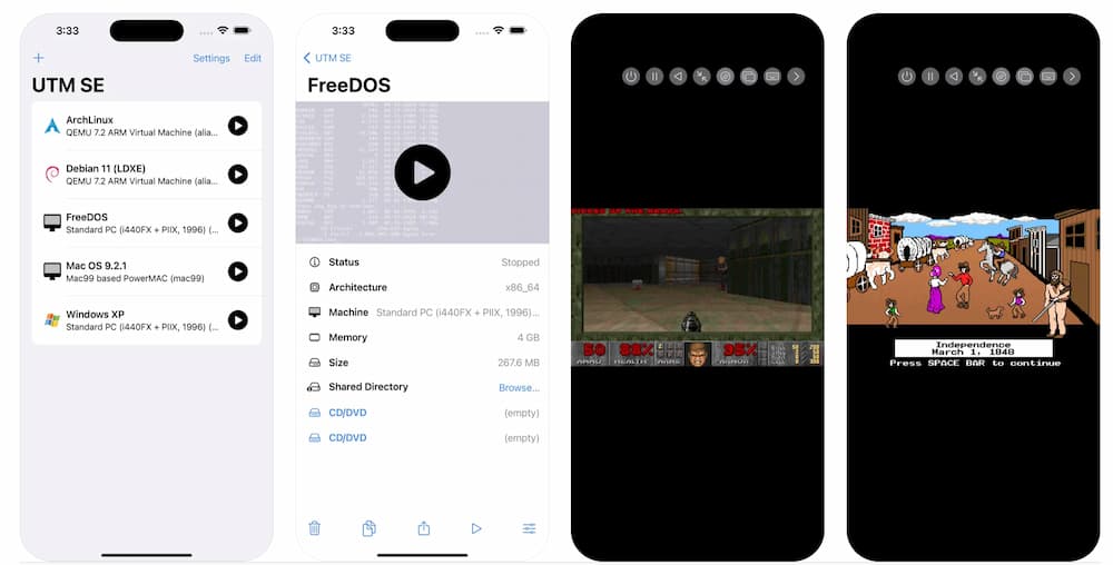apple utm se ios for app store a1