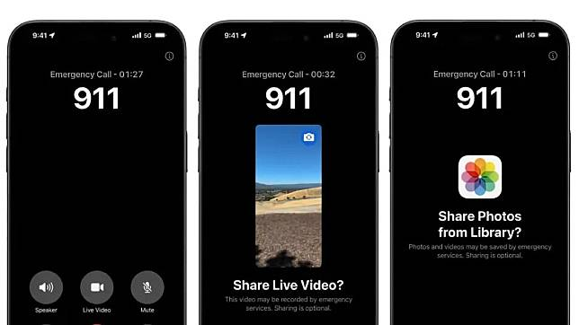 iPhone 紧急视像求救服务 今年秋季率先在美国推出
