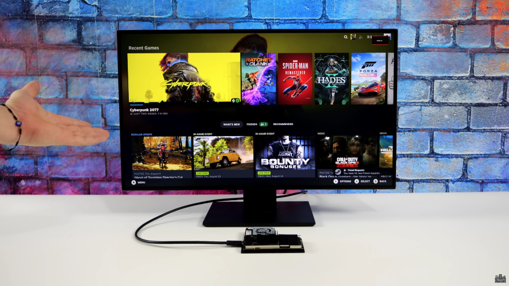有人把挂点的 Steam Deck 改装成Mini PC，想不到废物利用还真的成功了 - 安软网