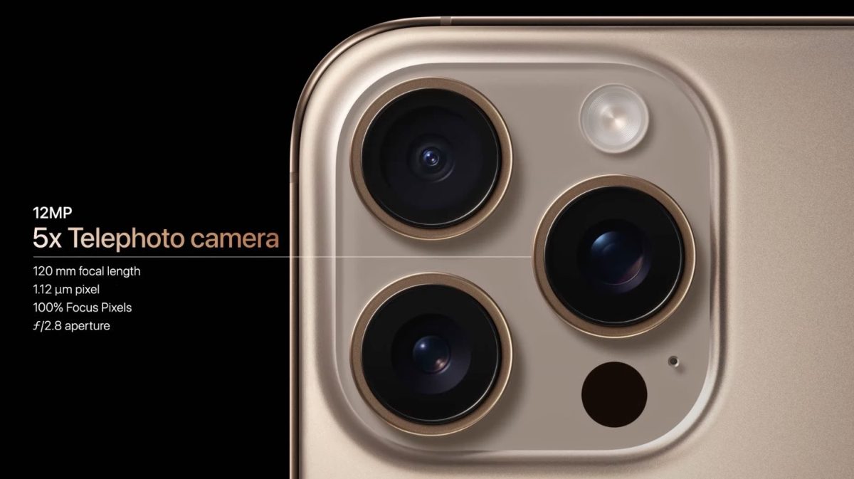 iPhone 16 Pro正式推出：全新沙漠金色，6.3/6.9寸大屏幕、A18 Pro芯片，售价999美元起