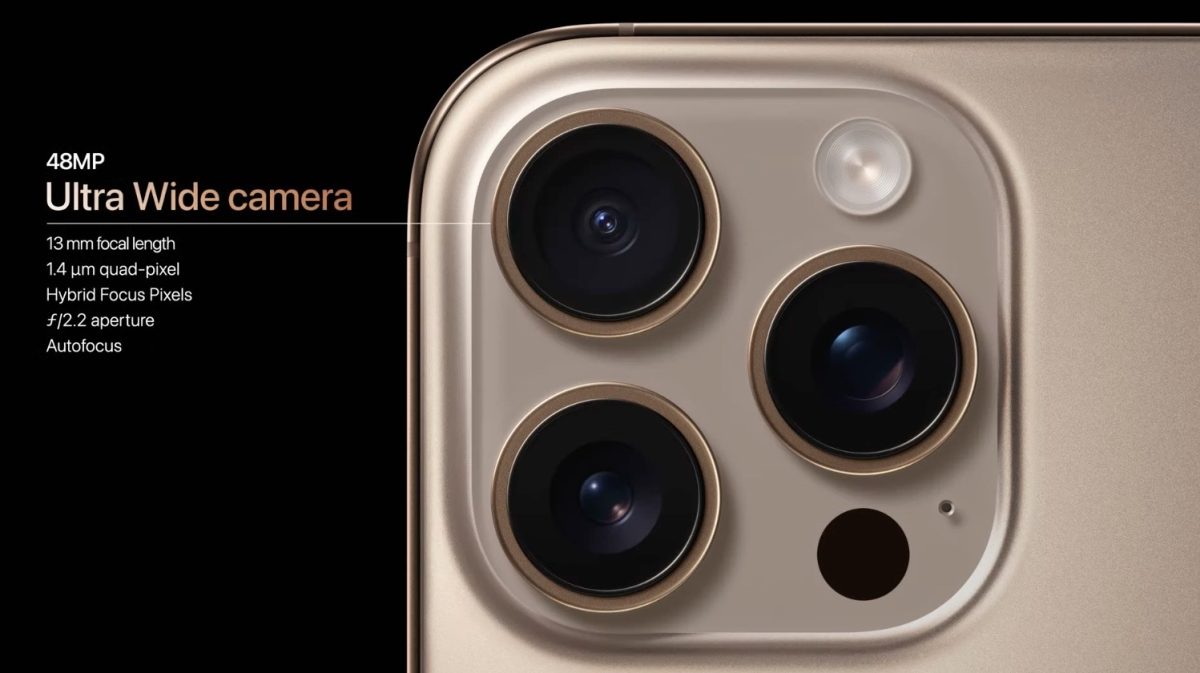 iPhone 16 Pro正式推出：全新沙漠金色，6.3/6.9寸大屏幕、A18 Pro芯片，售价999美元起
