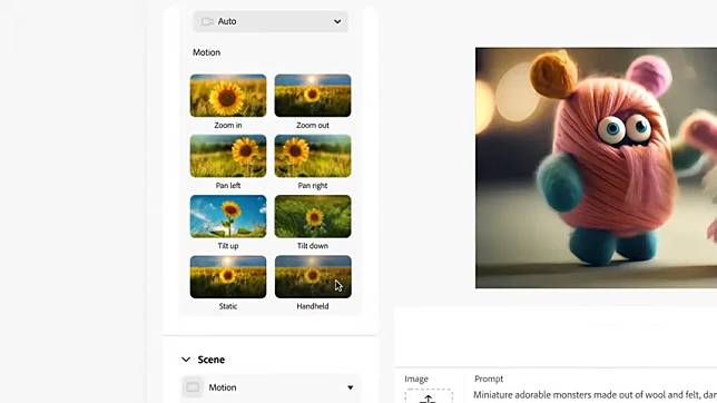 Adobe 展示全新文字生成视频技术
