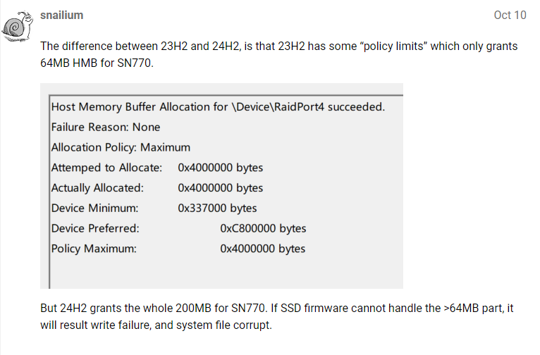 小心！ 特定 SSD 安装 Windows 11 24H2 会出现蓝白当机画面 - 安软网