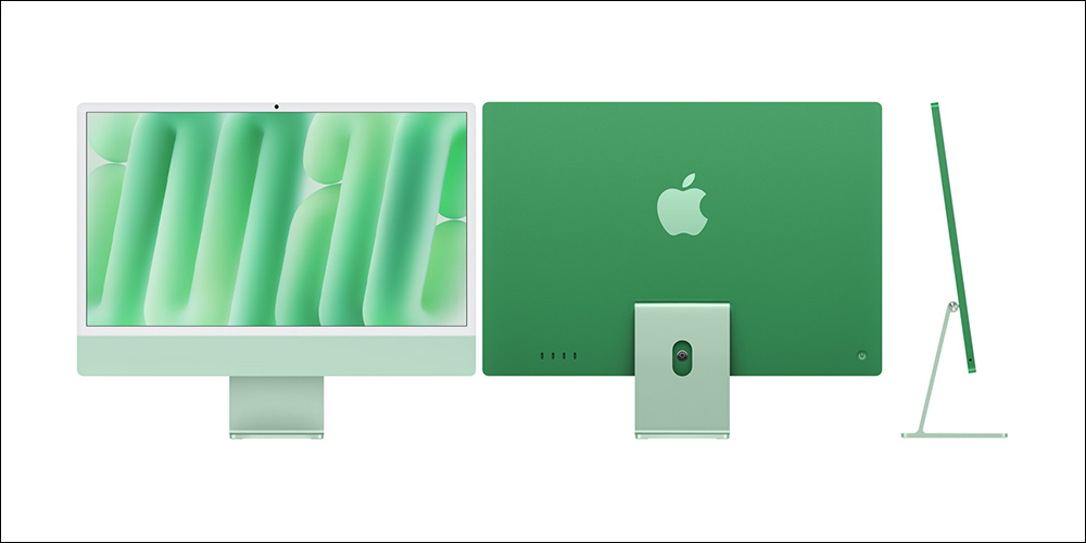 首款M4芯片Mac电脑突袭登场：M4 iMac 24寸提供7种多彩全新配色、16GB RAM起、纳米纹理玻璃选配，配件全面更新USB-C -安软网