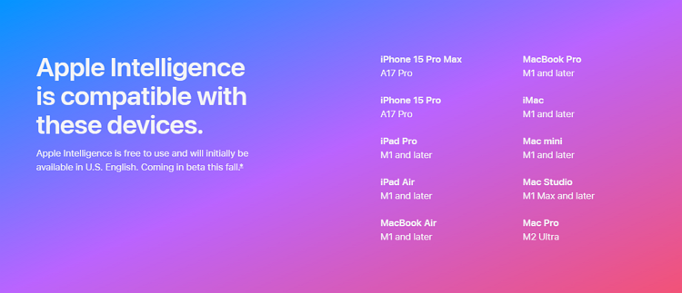 苹果智能功能懒人包！Apple AI 支持机型