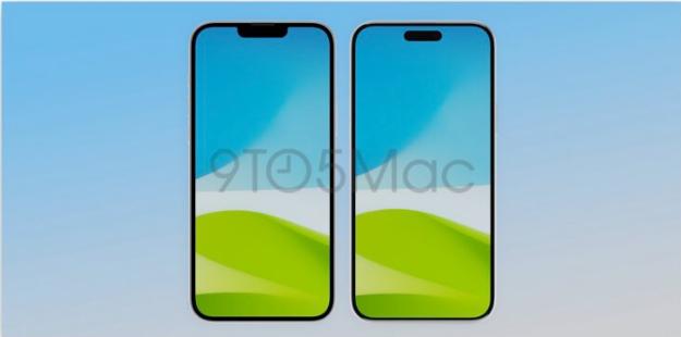 一图看懂iPhone 15 的窄边框和iPhone 14 边框差别多少 第1张