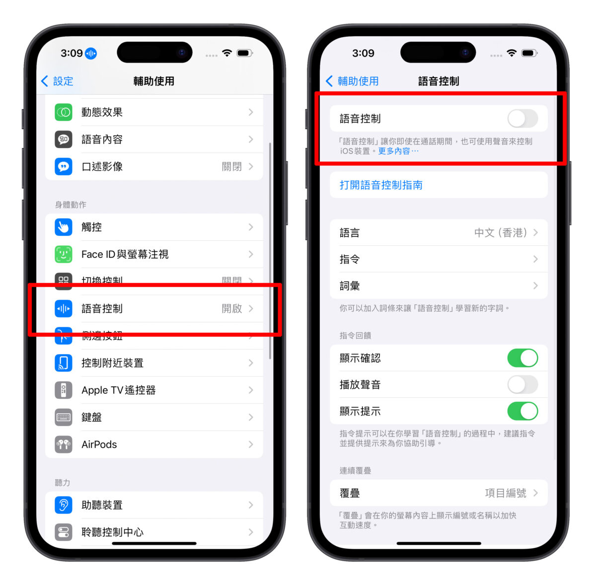 iPhone 画面一直出现数字，调整「语音控制」设置即可快速解决 第4张