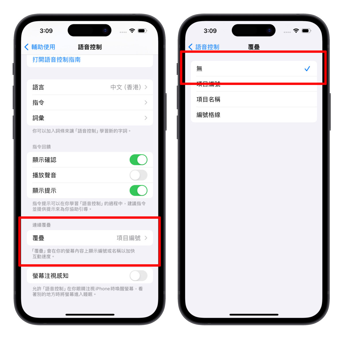 iPhone 画面一直出现数字，调整「语音控制」设置即可快速解决 第5张