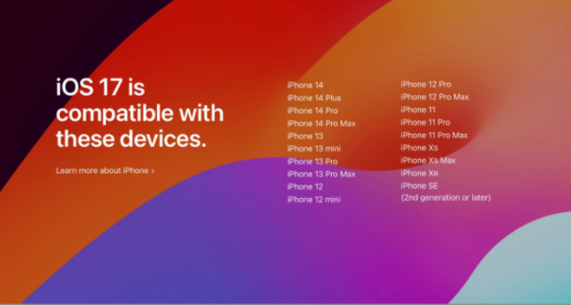iOS 18 支持机型列表一览表！ 共 28 款 iPhone 可以升级 第1张
