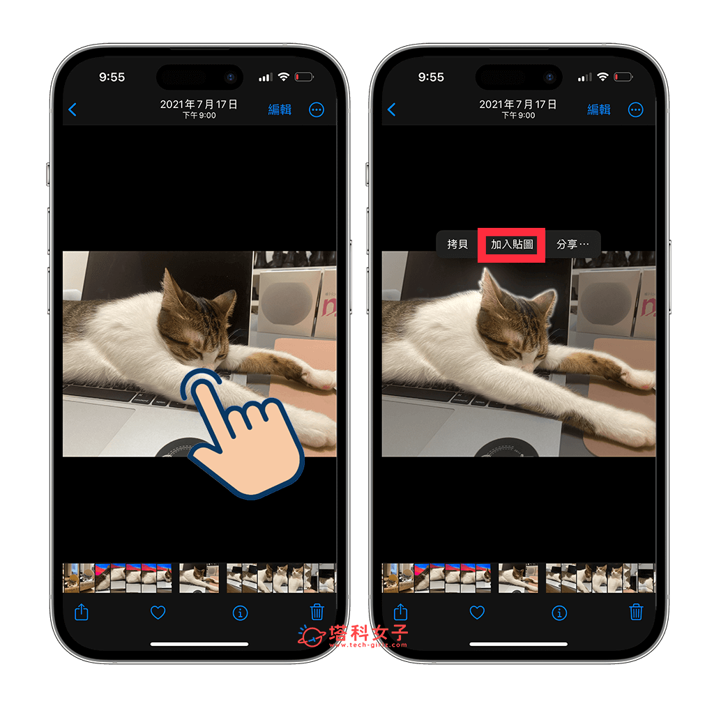 iPhone 贴图製作教程，iOS17 去背贴图功能让你从照片製作贴图！ 第8张
