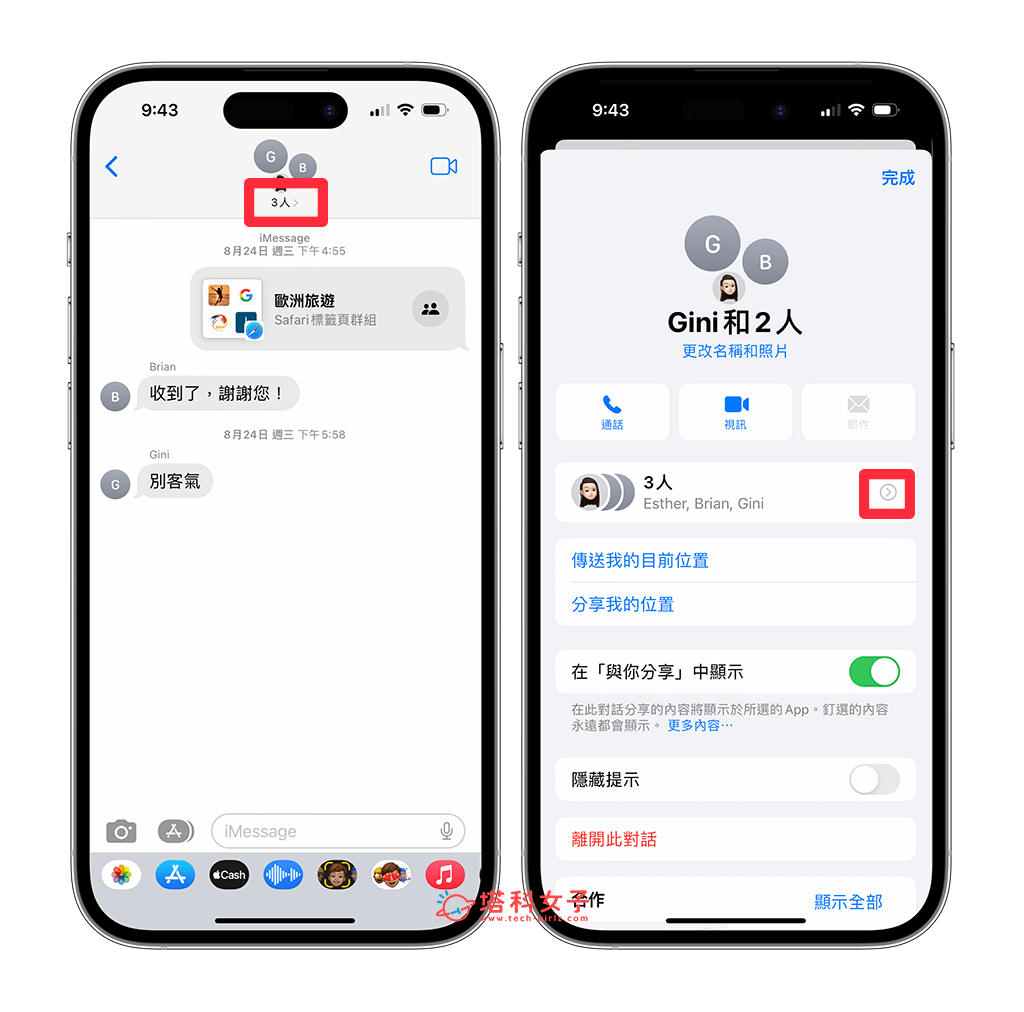 iMessage 群组怎么用？建立、邀请、移除、标记、退出 (完整教程) 第9张