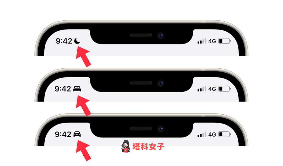 iPhone 左上角图案自订教程，新增爱心、星星、表情符号图案 第2张