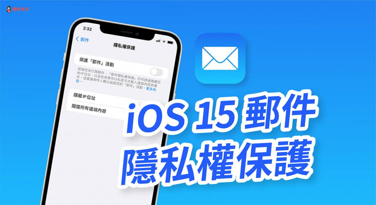 iPhone 如何开启邮件隐私保护？避免被寄件人追蹤邮件活动 (iOS 15) 第1张