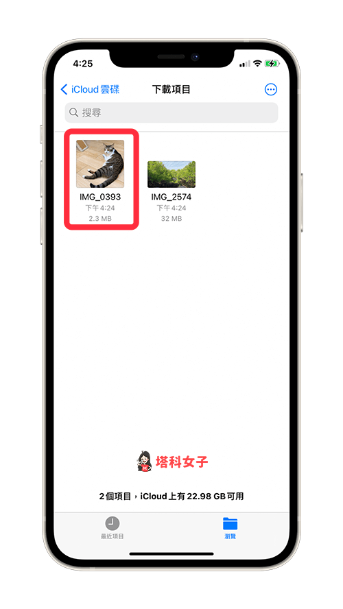 如何将 iOS 文件 App 内的照片或视频储存到「照片 App」 第2张