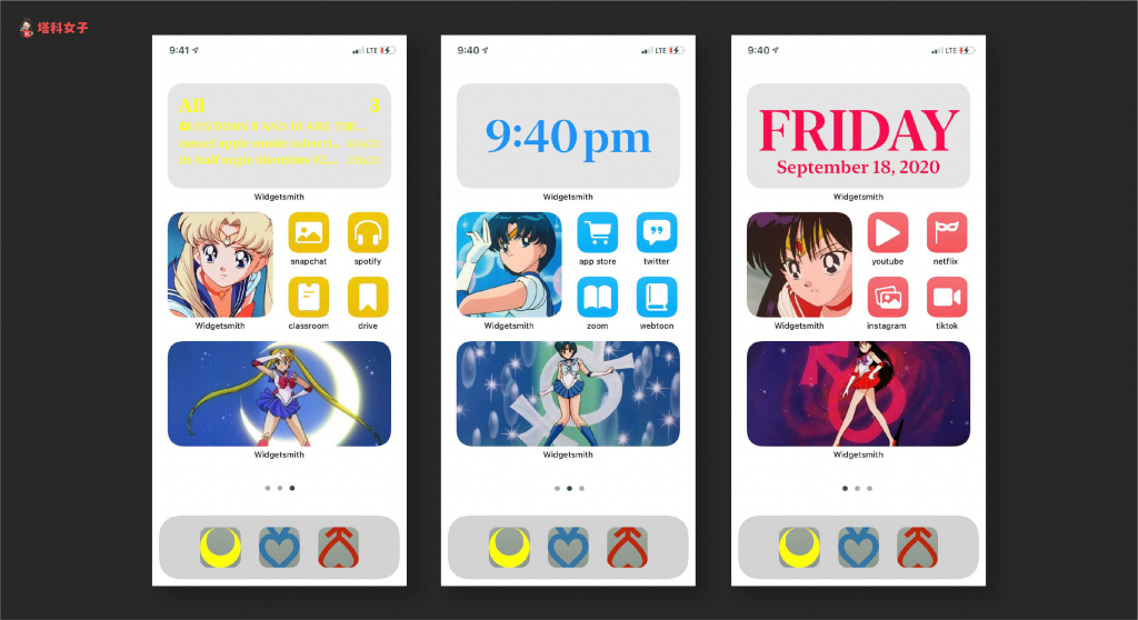iOS 14 壁纸排版教程，快参考这些 iPhone 桌面设计 (附 icon 素材) 第11张