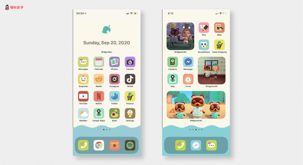 iOS 14 壁纸排版教程，快参考这些 iPhone 桌面设计 (附 icon 素材) 第14张