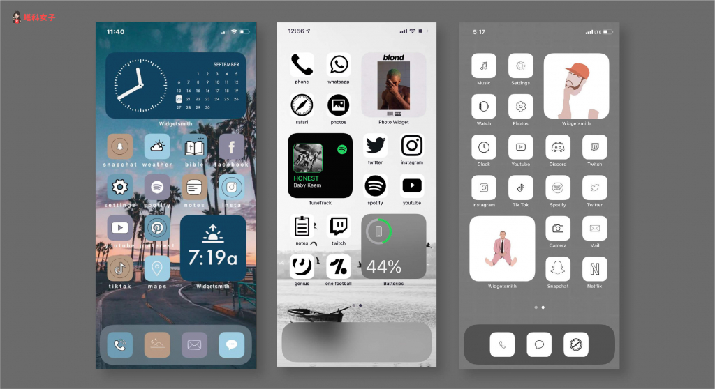 iOS 14 壁纸排版教程，快参考这些 iPhone 桌面设计 (附 icon 素材) 第16张