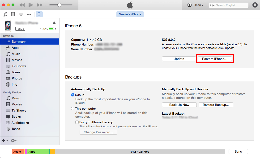 iPhone 更新 iOS 8.1 发生问题，怎么回覆 8.0.2？ 第2张