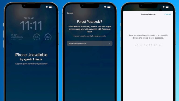 iOS 17加入贴心小功能，改新密码后能在72小时内使用旧密码重置 第1张