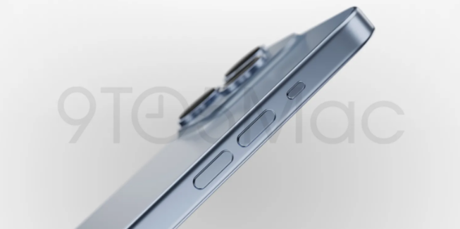 iPhone 15 Pro最终版CAD图曝光，确定就是动作按钮+ 传统音量键 第2张