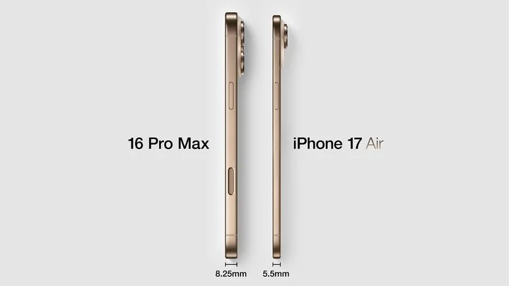 iPhone 17 Air 爆料