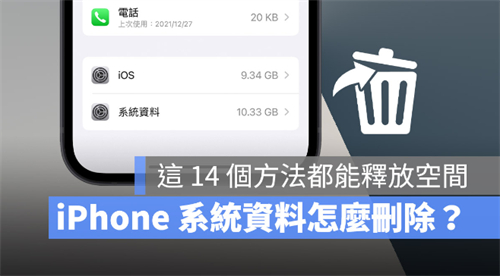 iPhone的「其他」或「系统资料」如何删除？试试这14个方法 第1张