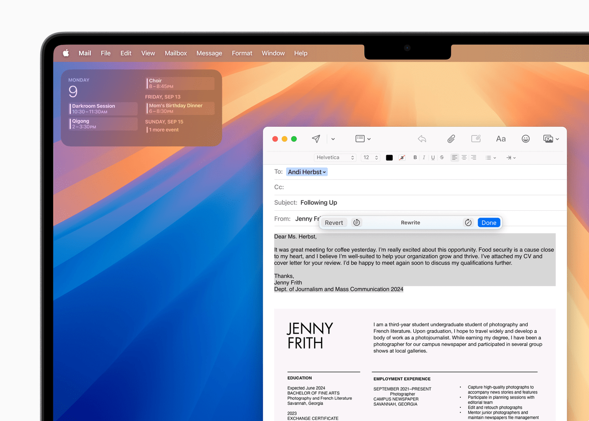 Apple Intelligence下个月将于iPhone、iPad与Mac登场 第2张