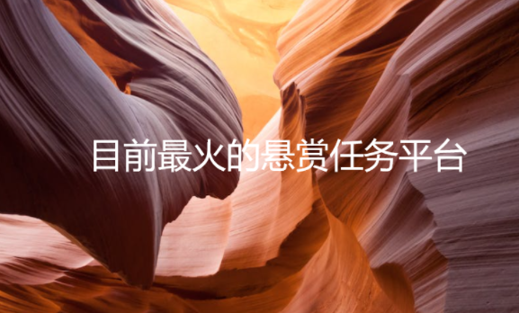 哪个悬赏平台人比较多，目前最火的悬赏任务平台 第1张