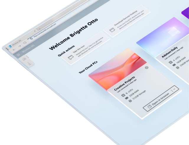微软发布云系统Windows 365 支持iPad与Mac 第2张